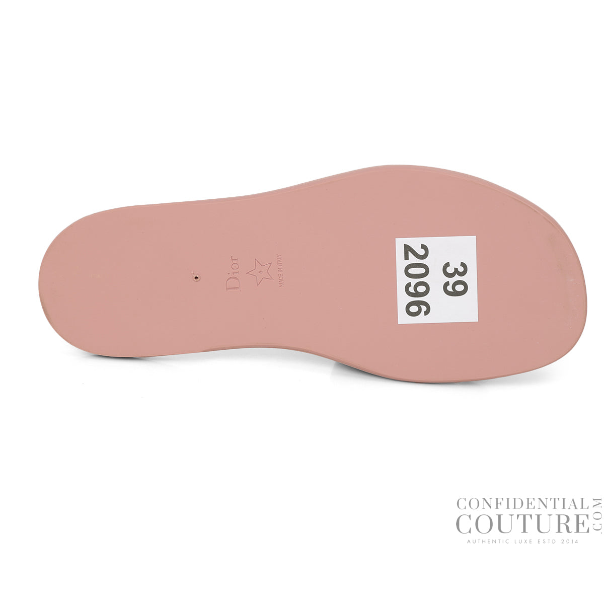 Women's Pink Every-d Leather Slide EU 39 | UK 6.5 | US 9