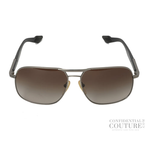 SPS 54N 59O14 Brown Gradient Pilot Sunglasses