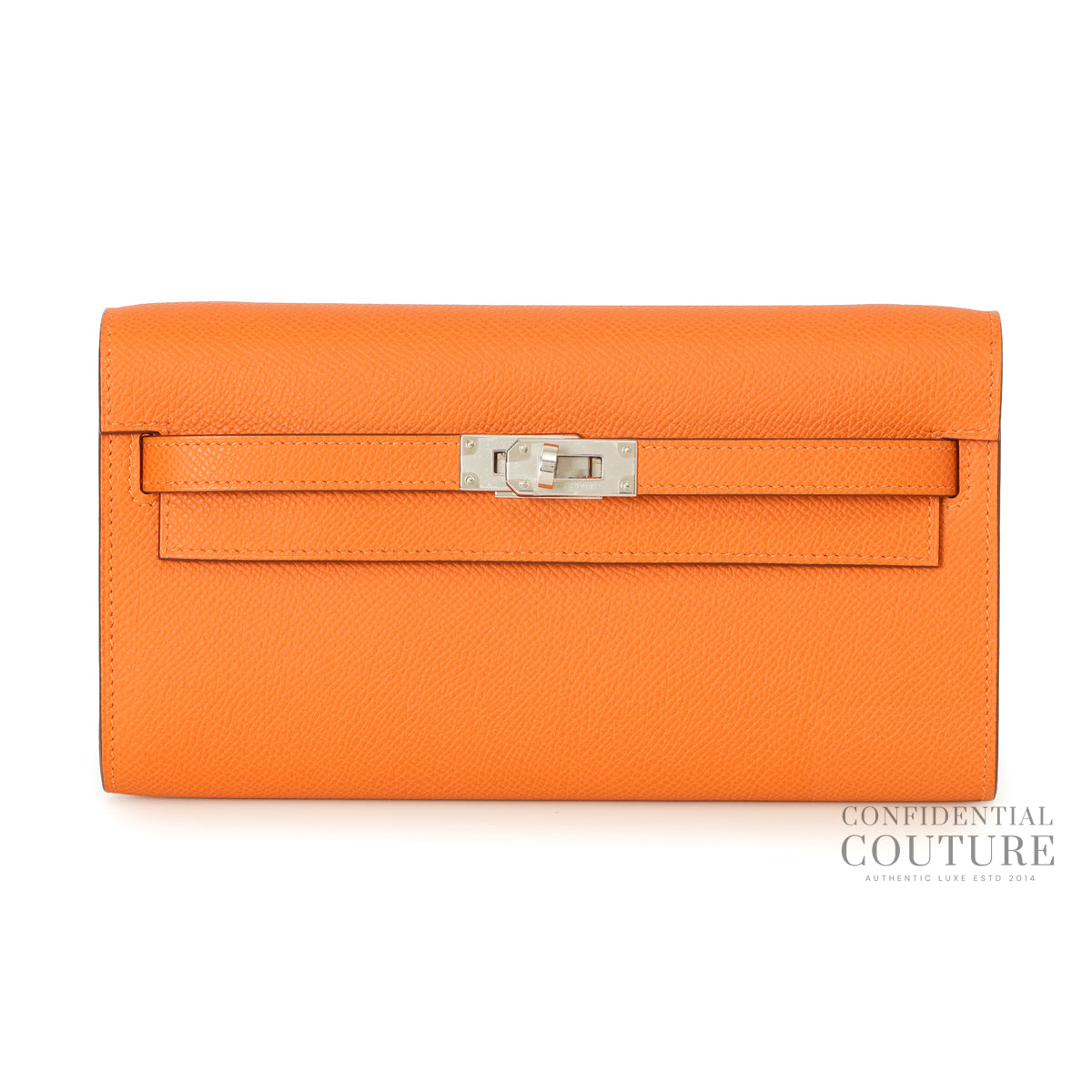 Classique To Go Wallet Epsom OrangeH PHW | 2026
