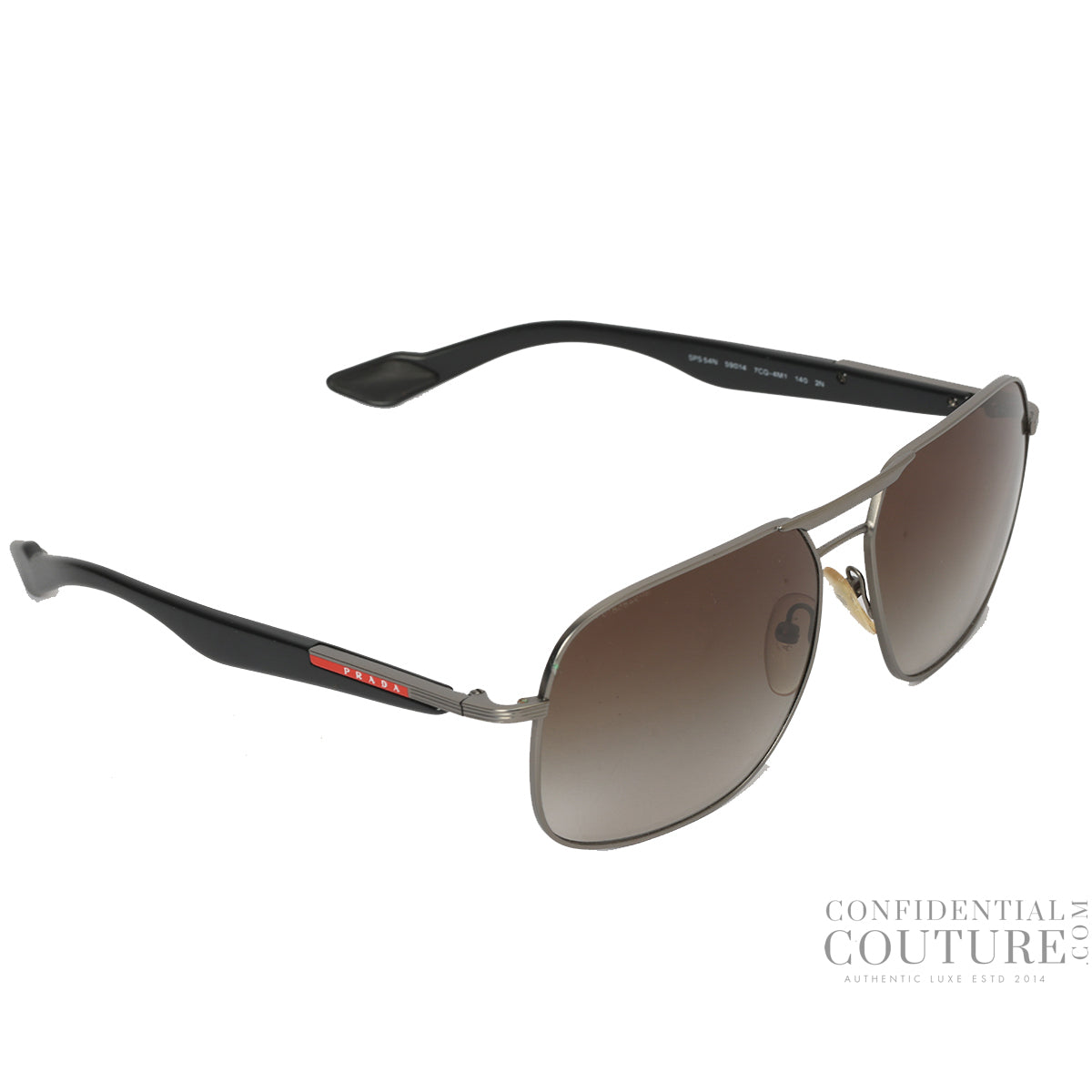 SPS 54N 59O14 Brown Gradient Pilot Sunglasses