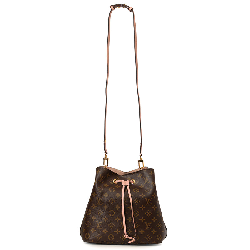 NeoNoe Monogram And Rose Poudre MM Bag