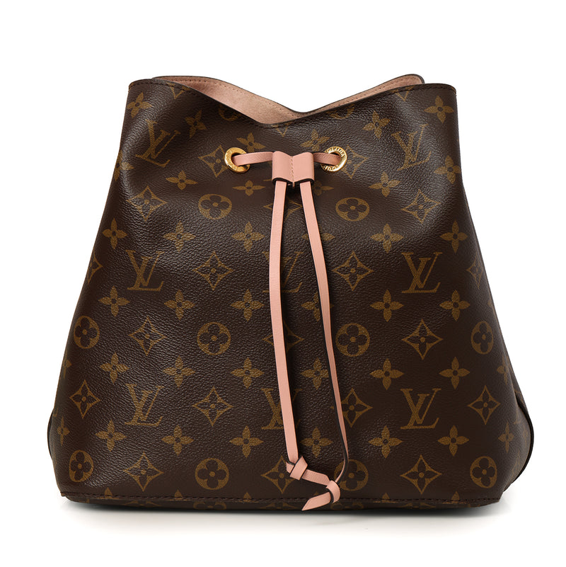 NeoNoe Monogram And Rose Poudre MM Bag