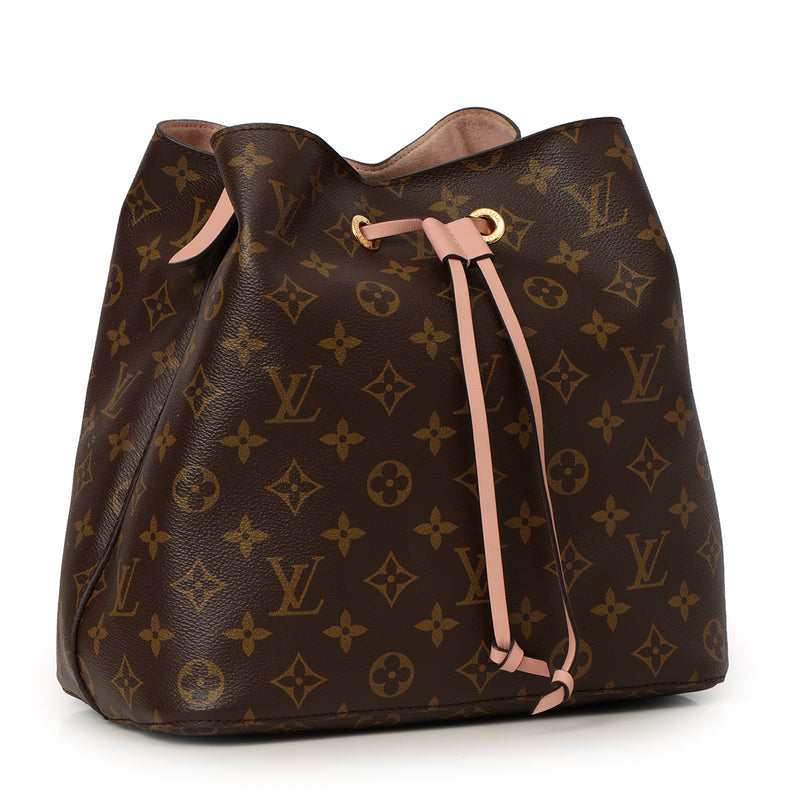 NeoNoe Monogram And Rose Poudre MM Bag