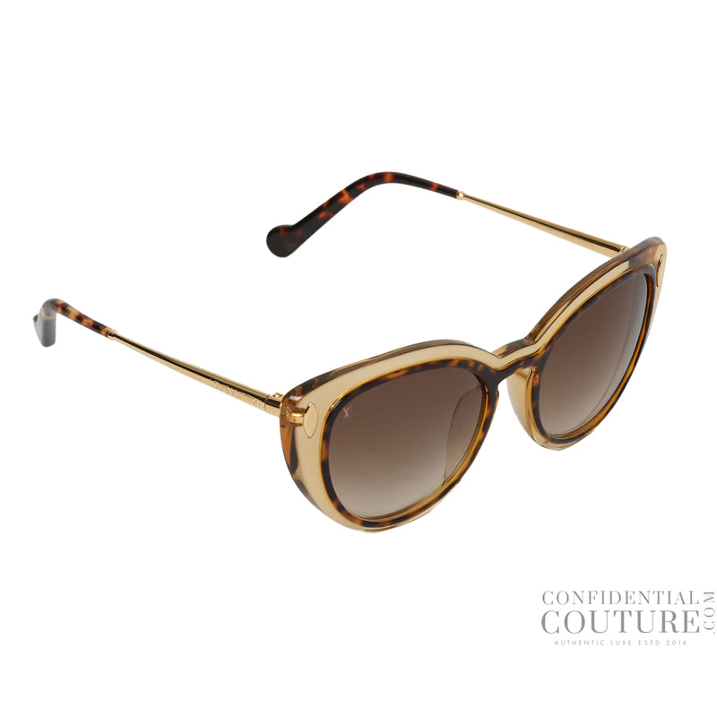 Brown Tortoise Shell Cat Eye Sunglasses