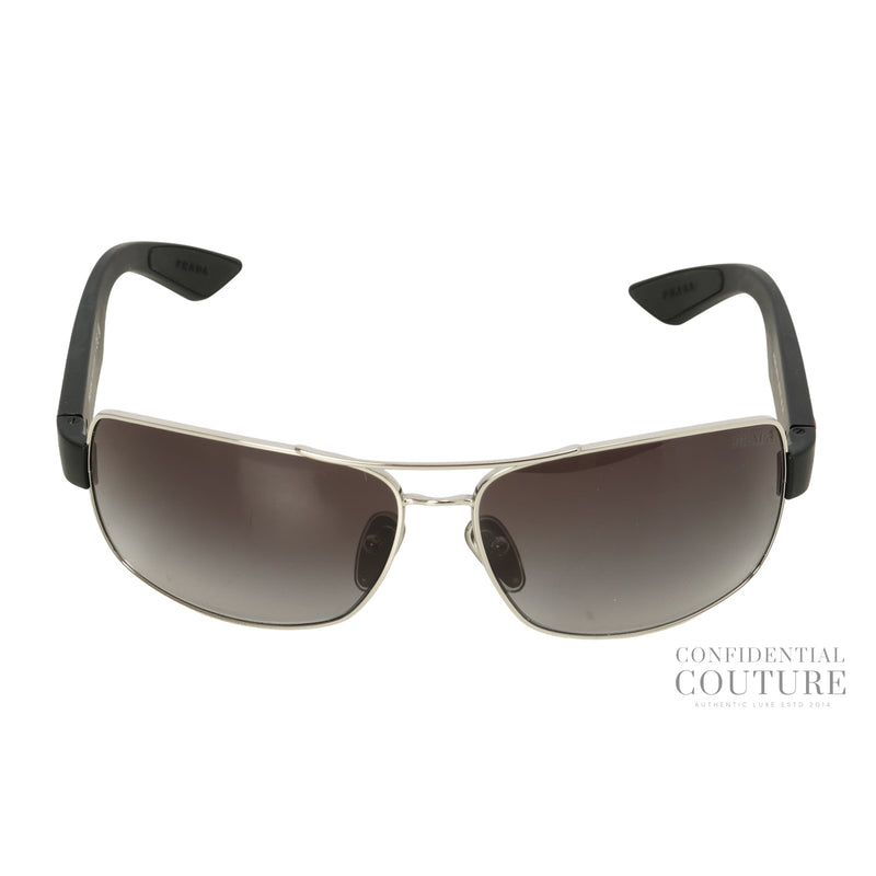 Linea Rossa Men Gradient Grey Lens Pillow Sunglasses - 0PS50ZS5AV02P65