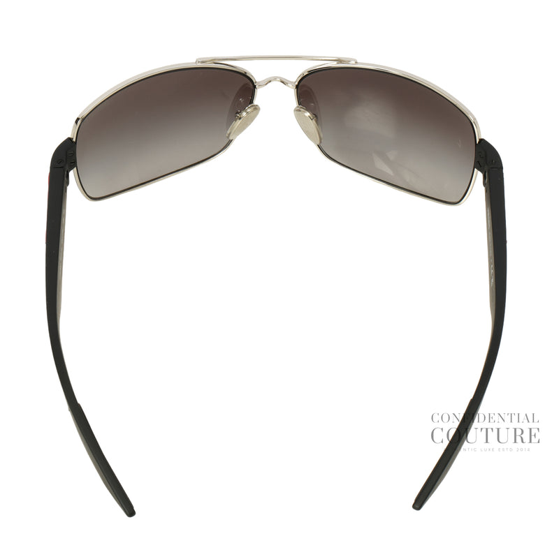Linea Rossa Men Gradient Grey Lens Pillow Sunglasses - 0PS50ZS5AV02P65