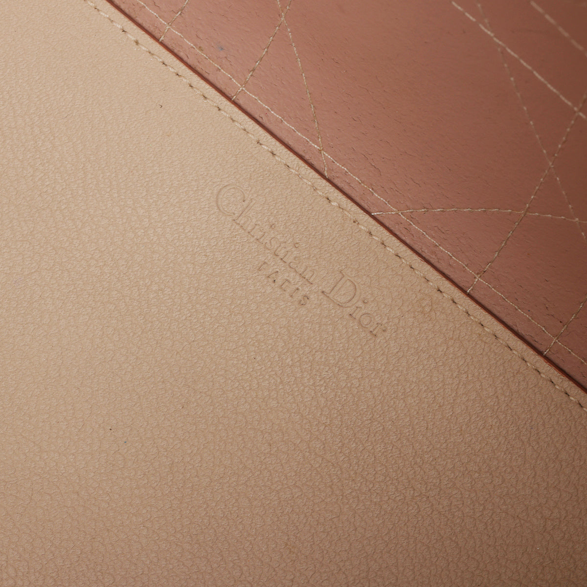 Rose Poudre Medium Leather Cannage Quilted Ultradior Bag