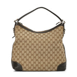 GG Canvas Beige/Brown Hobo Bag
