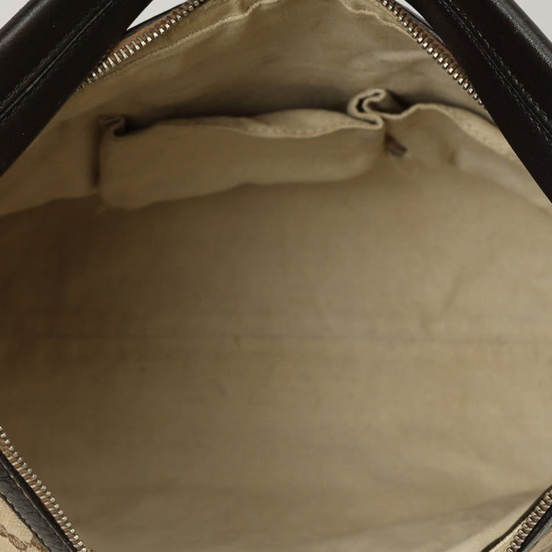 GG Canvas Beige/Brown Hobo Bag