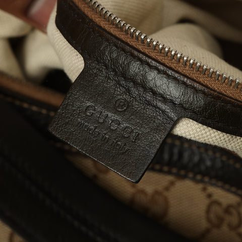 GG Canvas Beige/Brown Hobo Bag