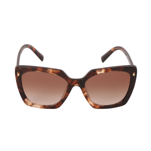 Brown Prada Symbole Acetate Sunglasses