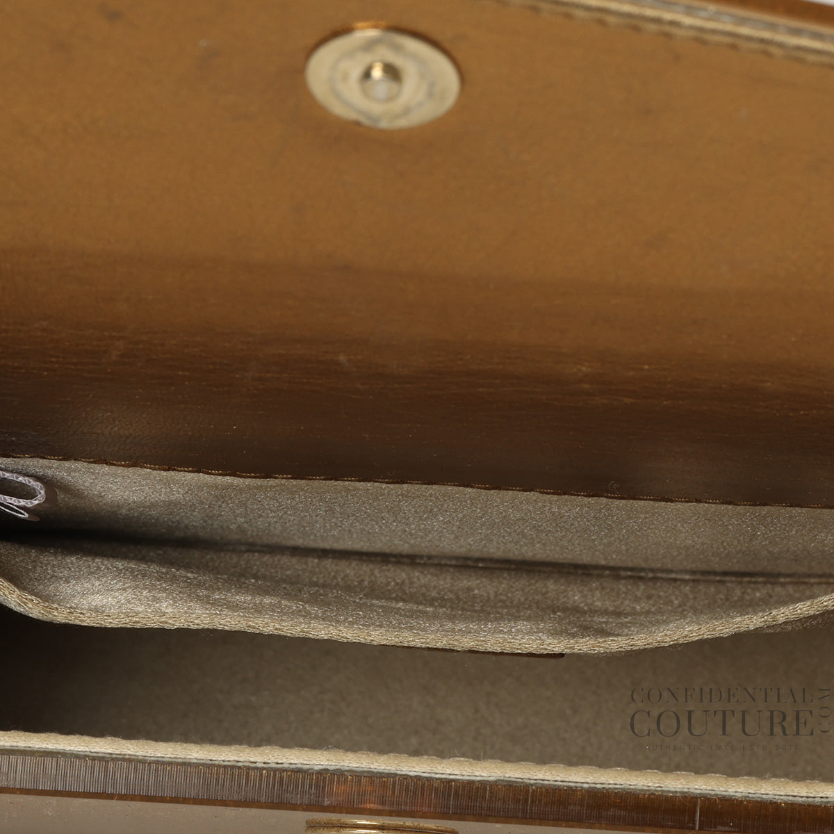 Jimmy Choo Gold Candy Clutch