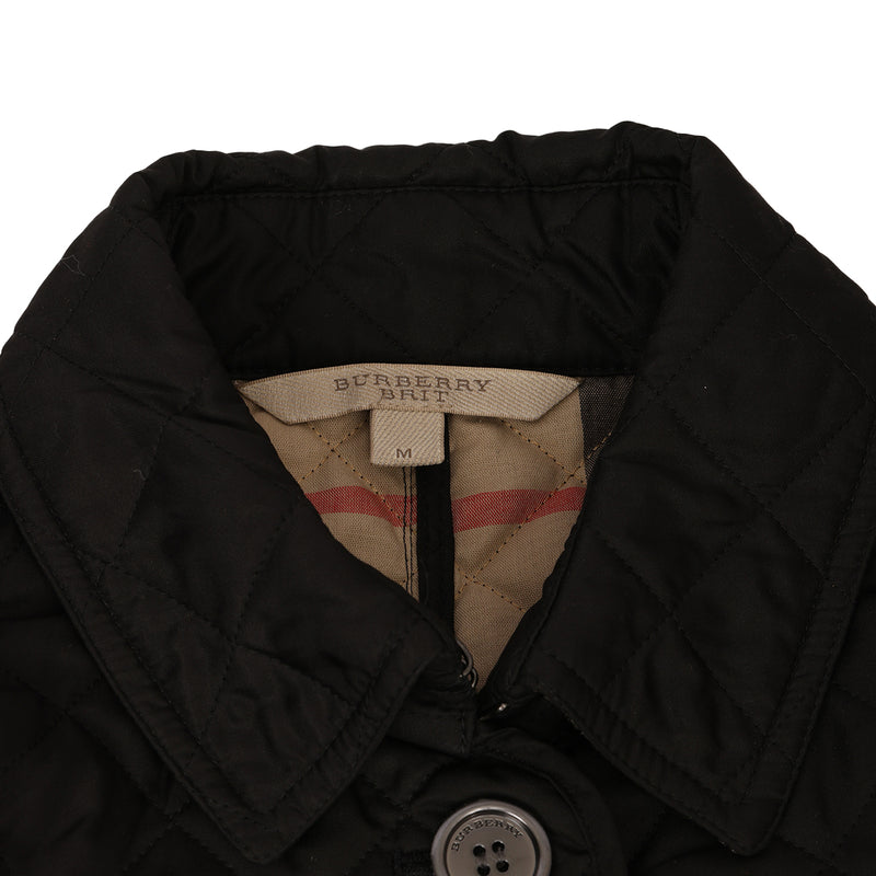 Burberry Button-Front Quilted Jacket for women