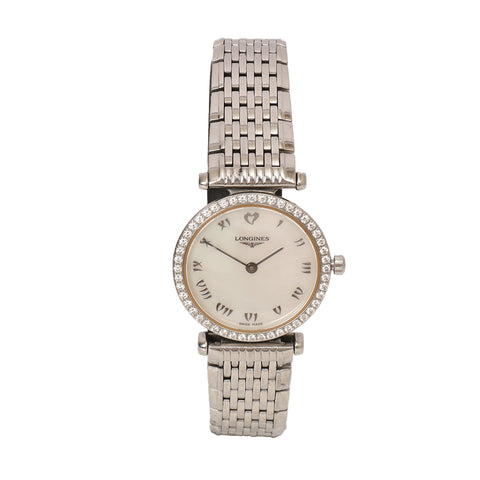 La Grande Classique De Longines MOP Dial Watch- 24mm