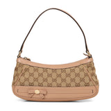 Brown Guccissima Mayfair Pochette Beige