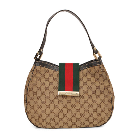 Supreme GG Canvas Hobo Shoulder Bag