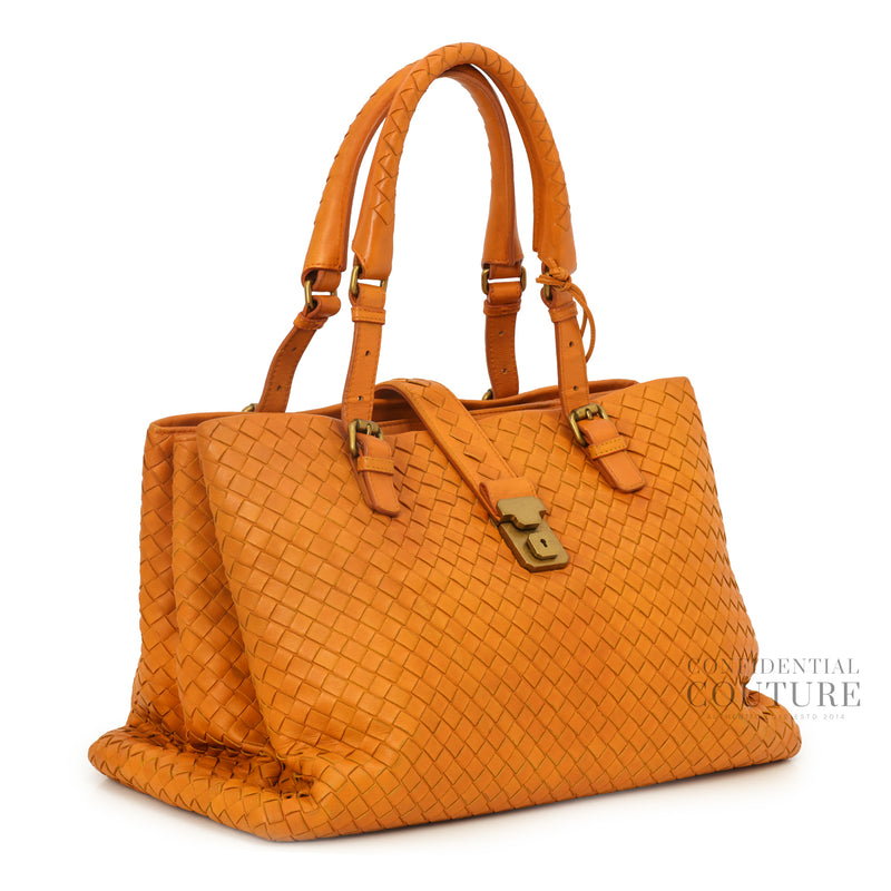 Medium Mustard Roma Tote Bag