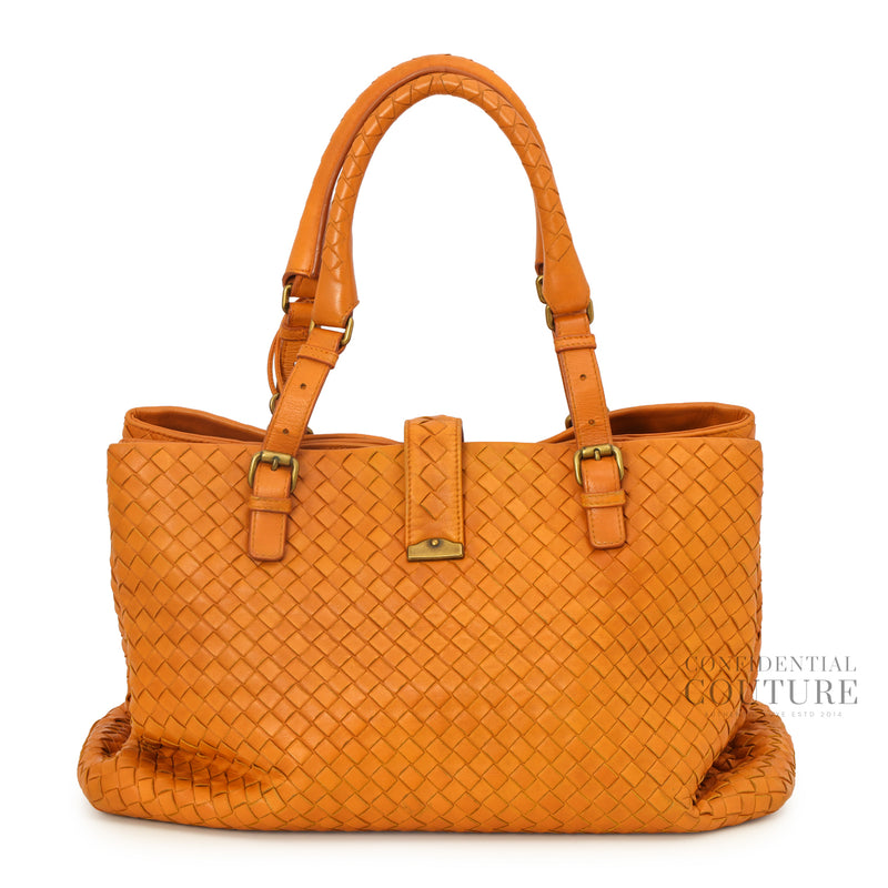 Medium Mustard Roma Tote Bag