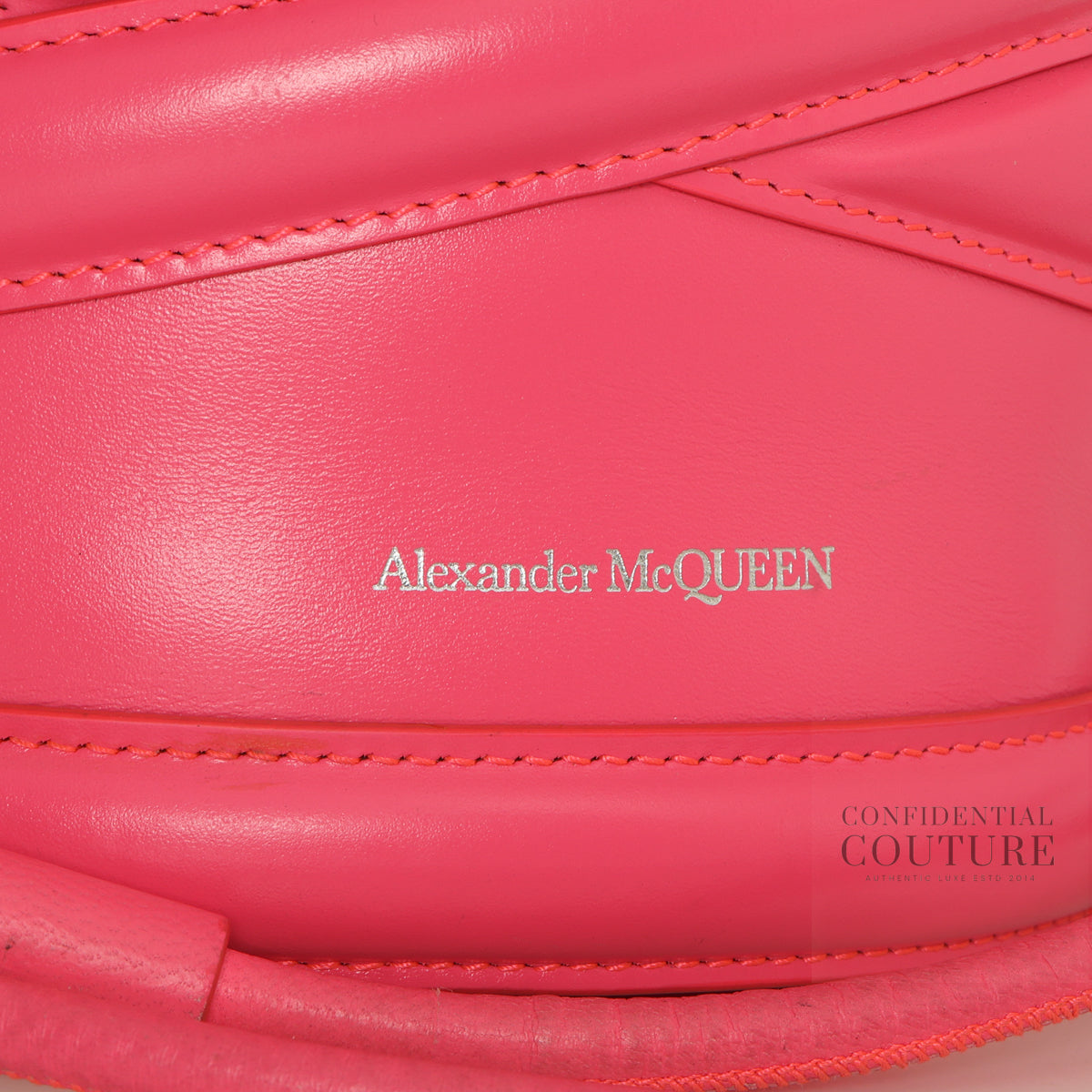 Pink The Soft Curve Bucket Bag