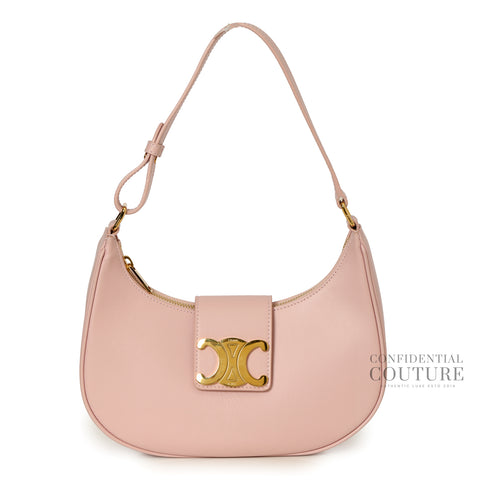 Ava Triomphe Pink Medium Smooth Calfskin