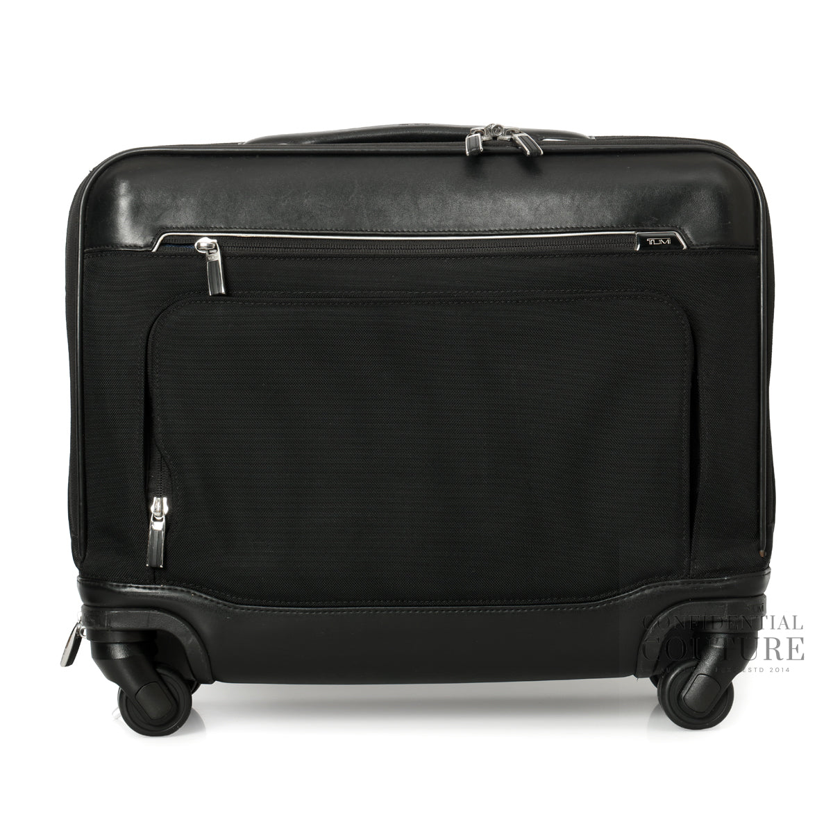 Compact 4 Wheeled Brief Black