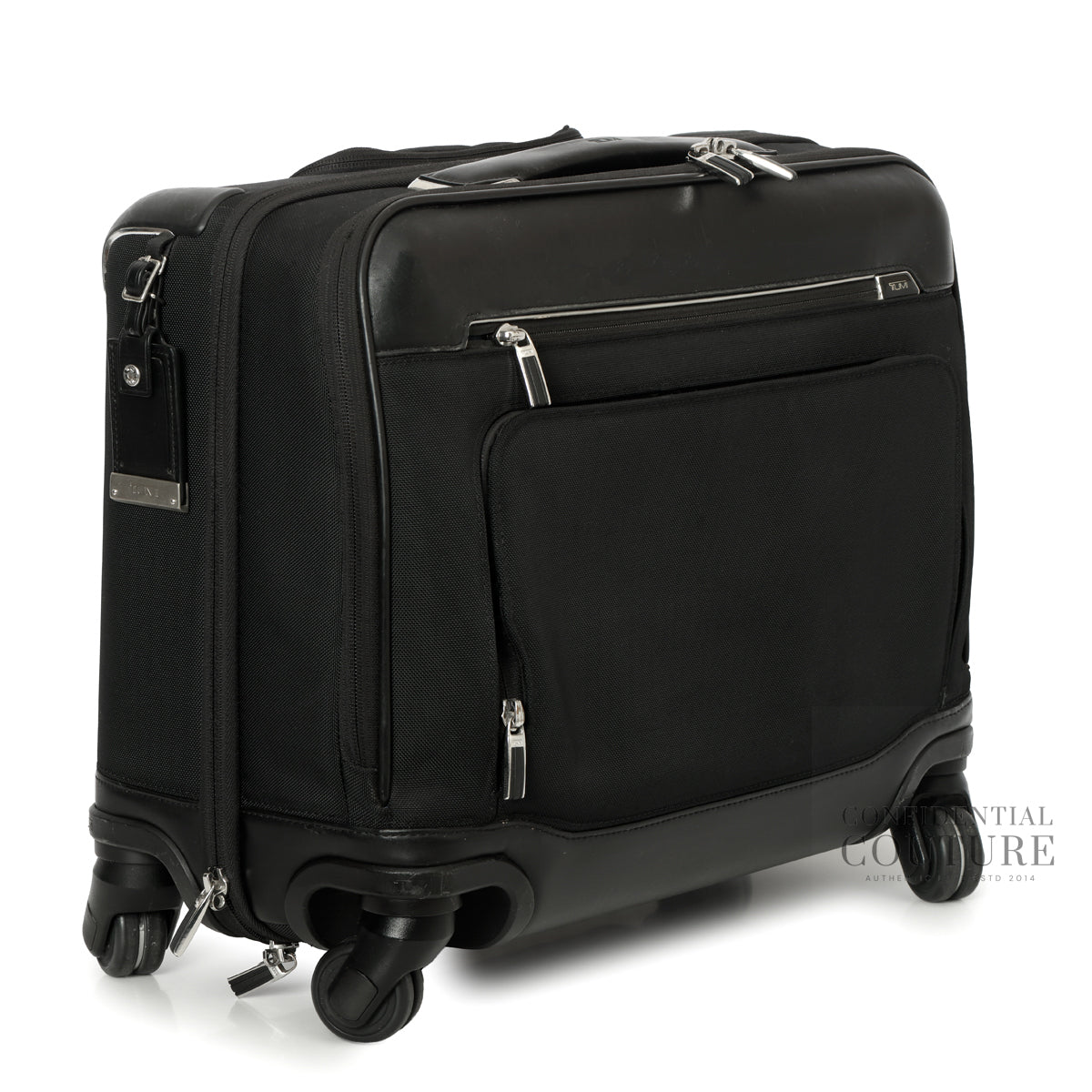 Compact 4 Wheeled Brief Black