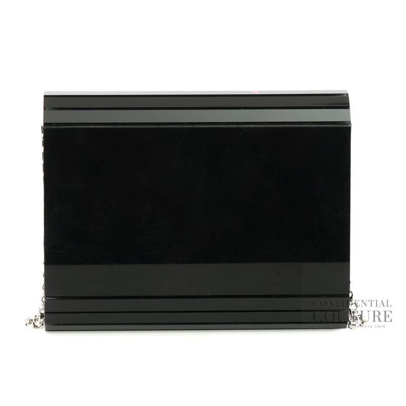 Pre loved jimmy choo star black candy bag sale