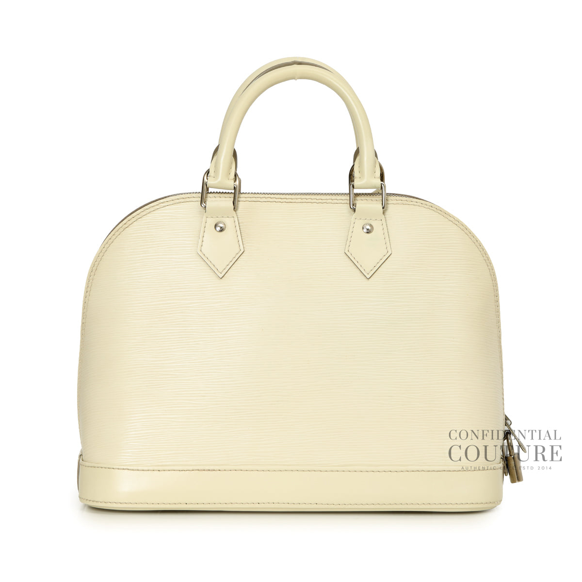 Ivory Epi Leather Alma PM Bag