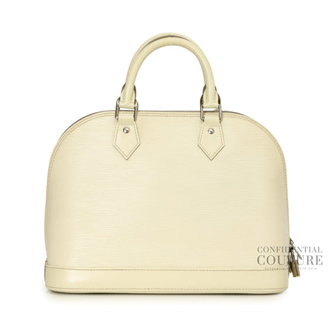 Ivory Epi Leather Alma PM Bag