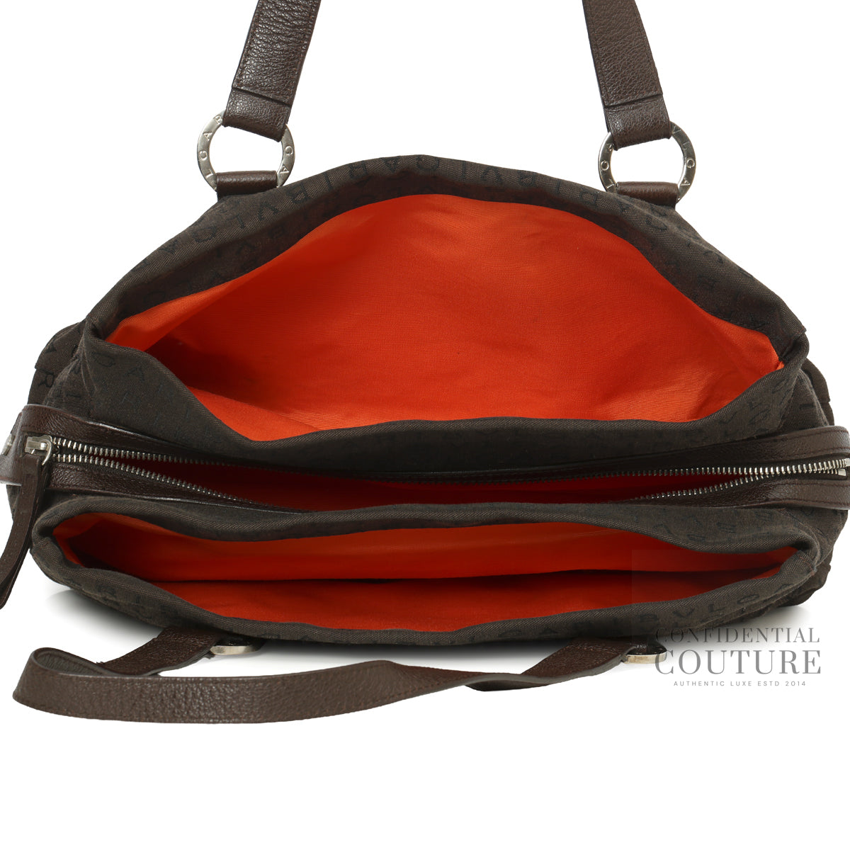 Brown Logomania Shoulder Bag