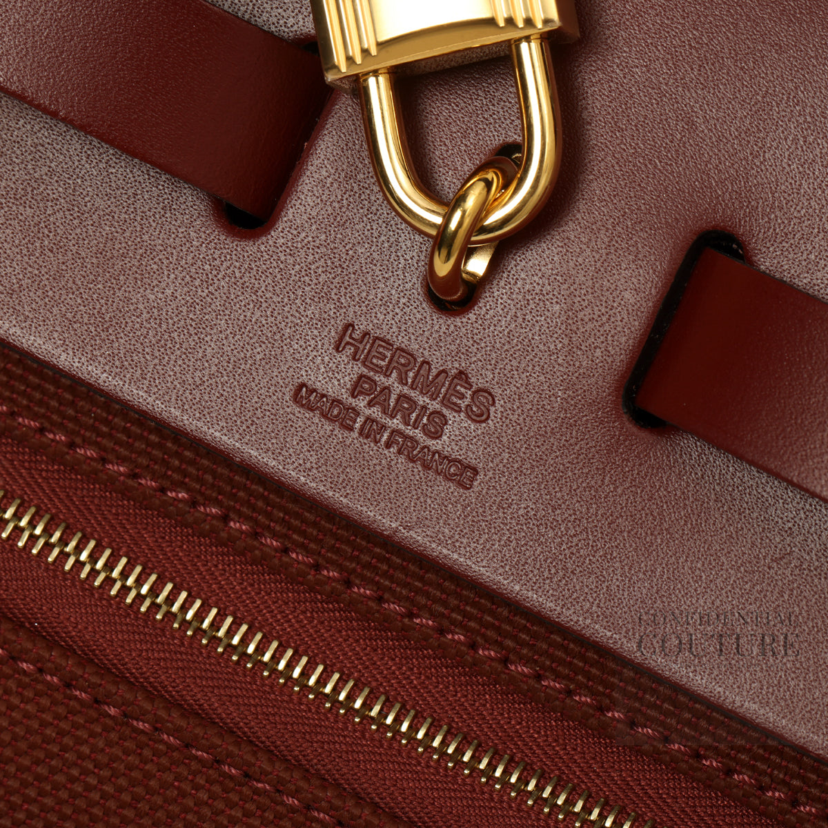 Sac Herbag Zip 31 Rouge H With Gold Hardware | 2026