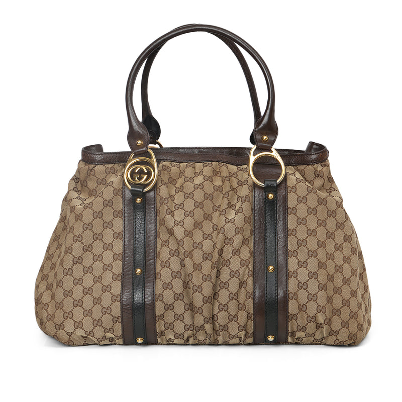 Women pre loved Gucci Beige Tote Bag