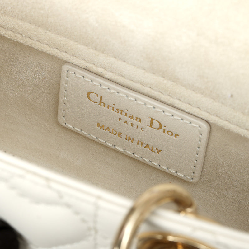 Ivory Lady D-joy Heart Cannage Micro Bag