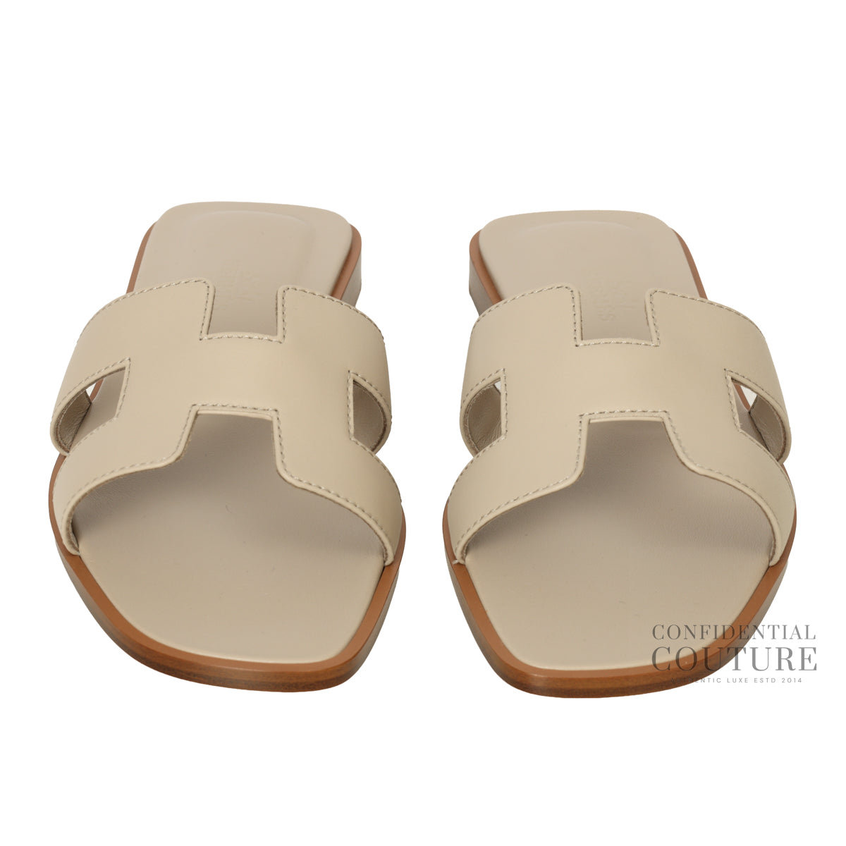 Beige Nomade Swift Leather Oran Sandals- EU 36.5 | US 6 | UK 3.5/4