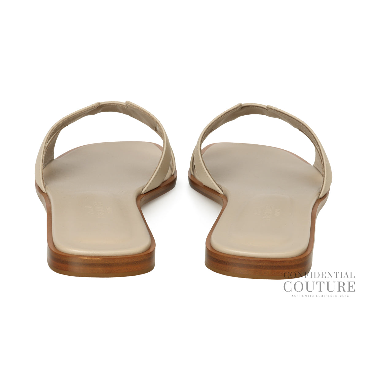 Beige Nomade Swift Leather Oran Sandals- EU 36.5 | US 6 | UK 3.5/4