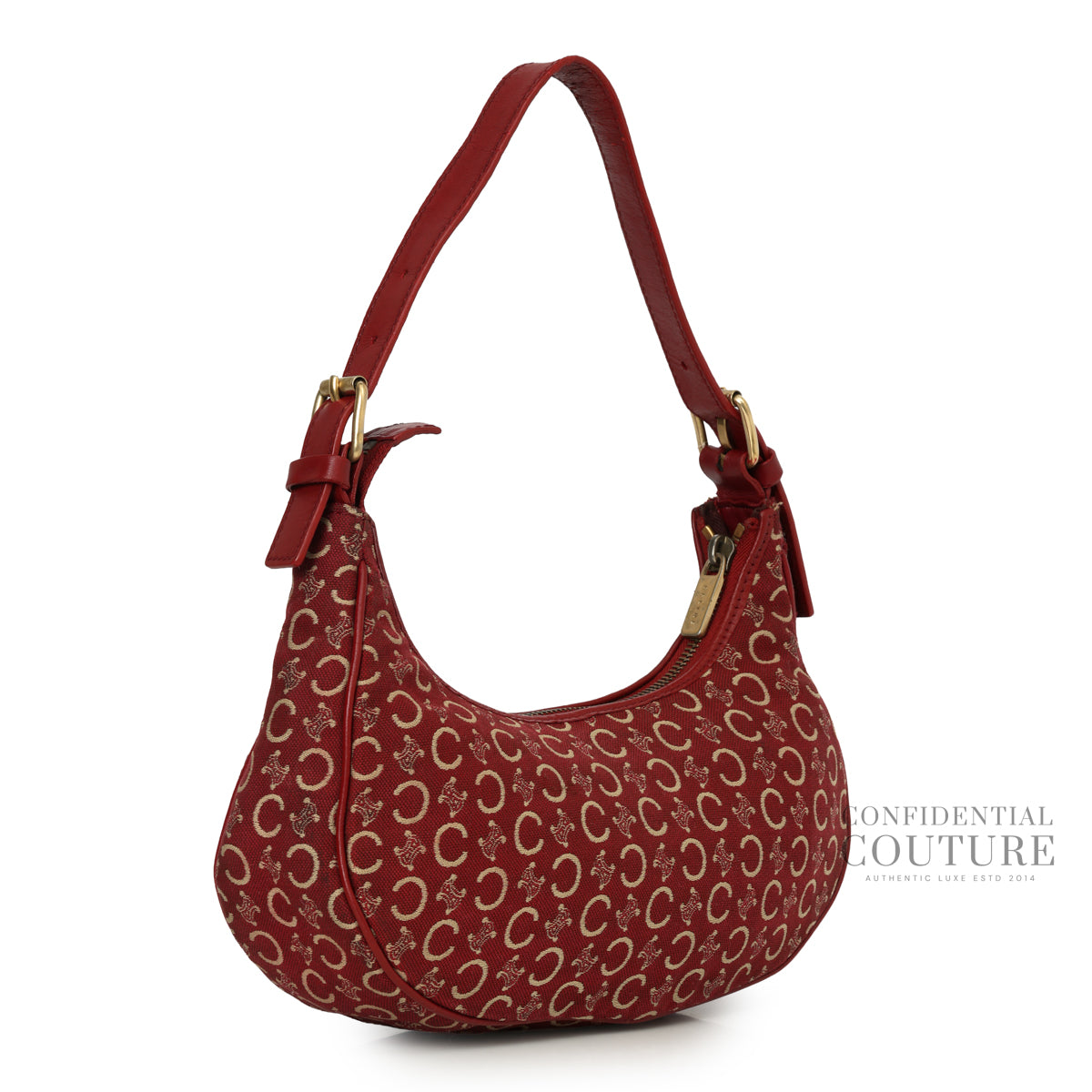Red Vintage Ava Canvas Bag
