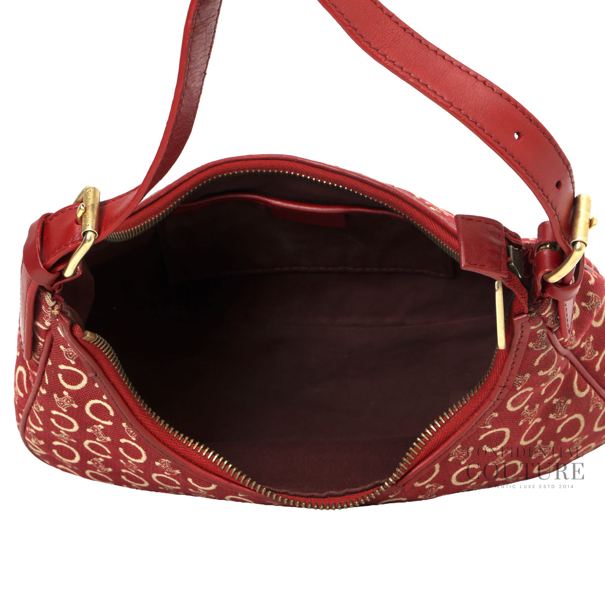 Red Vintage Ava Canvas Bag
