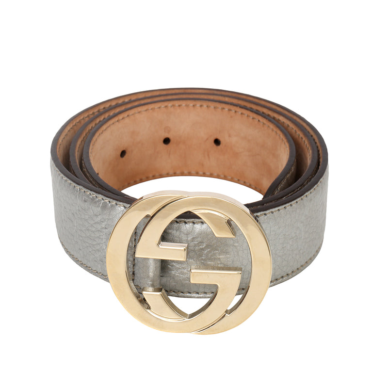 Pre-loved Gucci GG Interlocking Monogram Belt