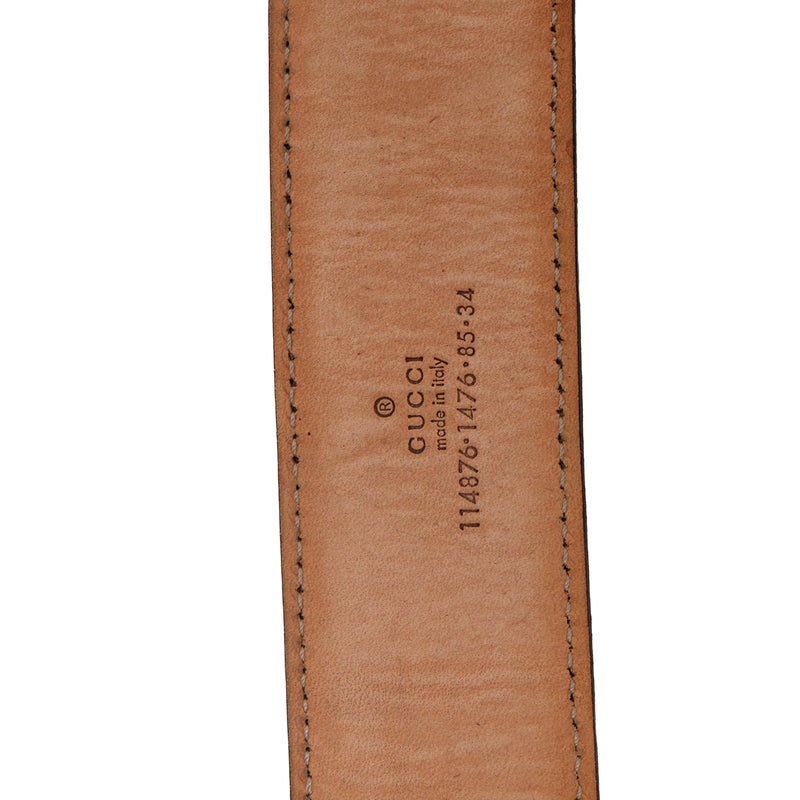 Women pre loved gucci gg interlocking monogram belt price