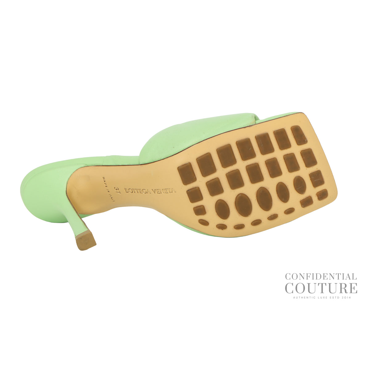 Lido Sandals Quilted Pistachio Green | EU 37