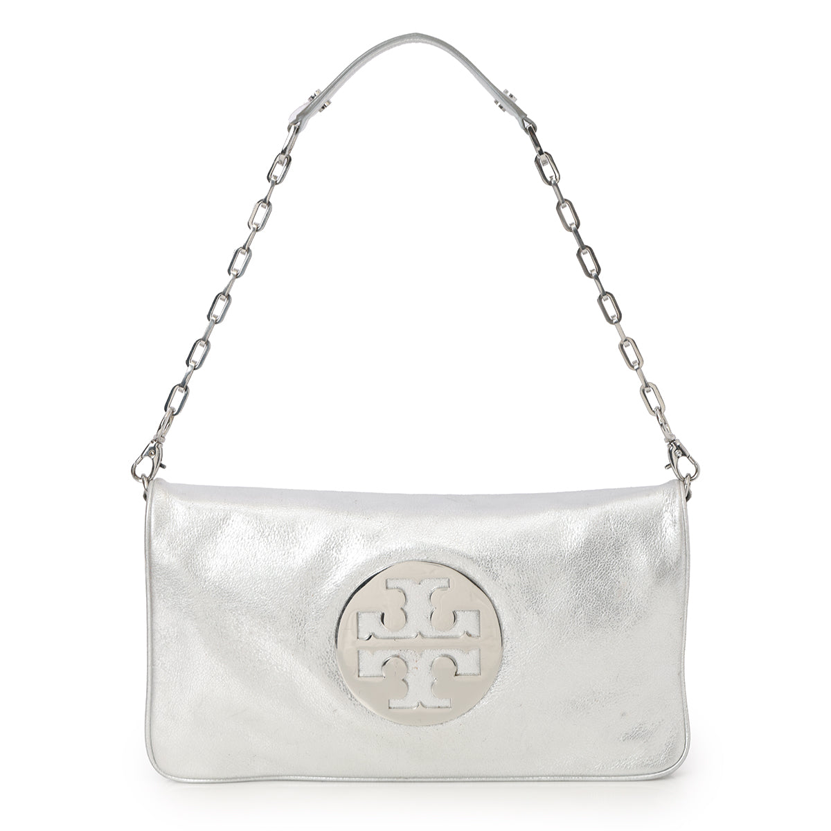 Silver Reva Clutch Bag One Size
