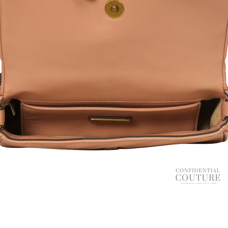 Kira Devon Sand Chevron Flap Shoulder Bag
