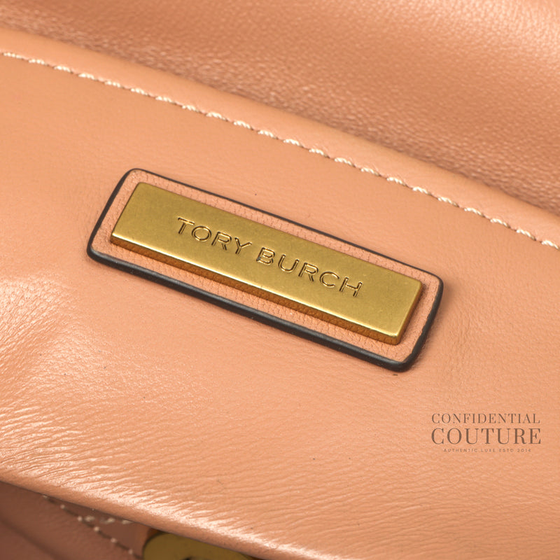 Kira Devon Sand Chevron Flap Shoulder Bag