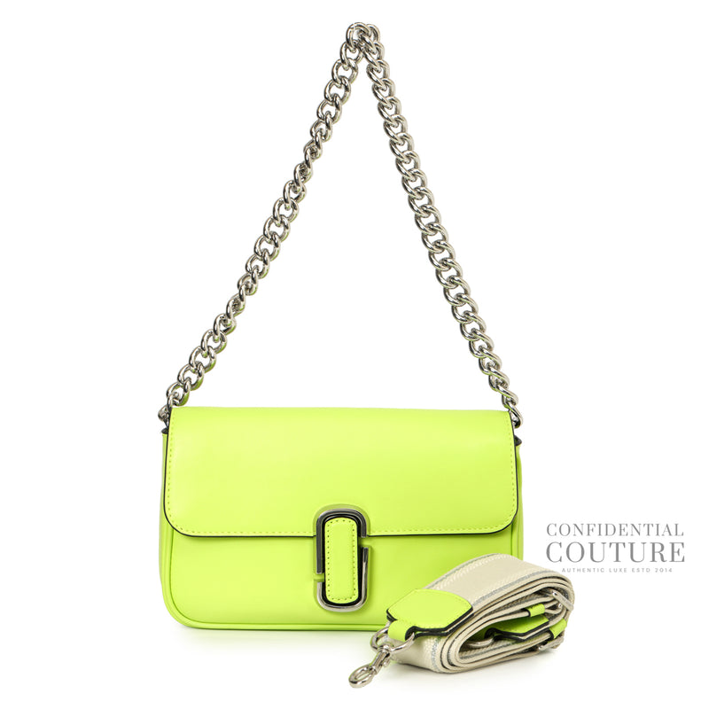 Green J Marc Medium Shoulder Bag