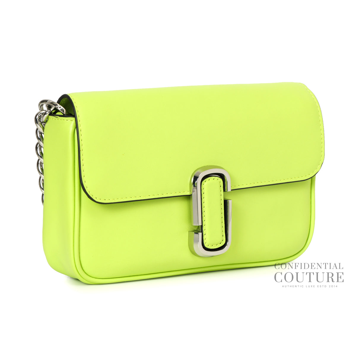 Green J Marc Medium Shoulder Bag