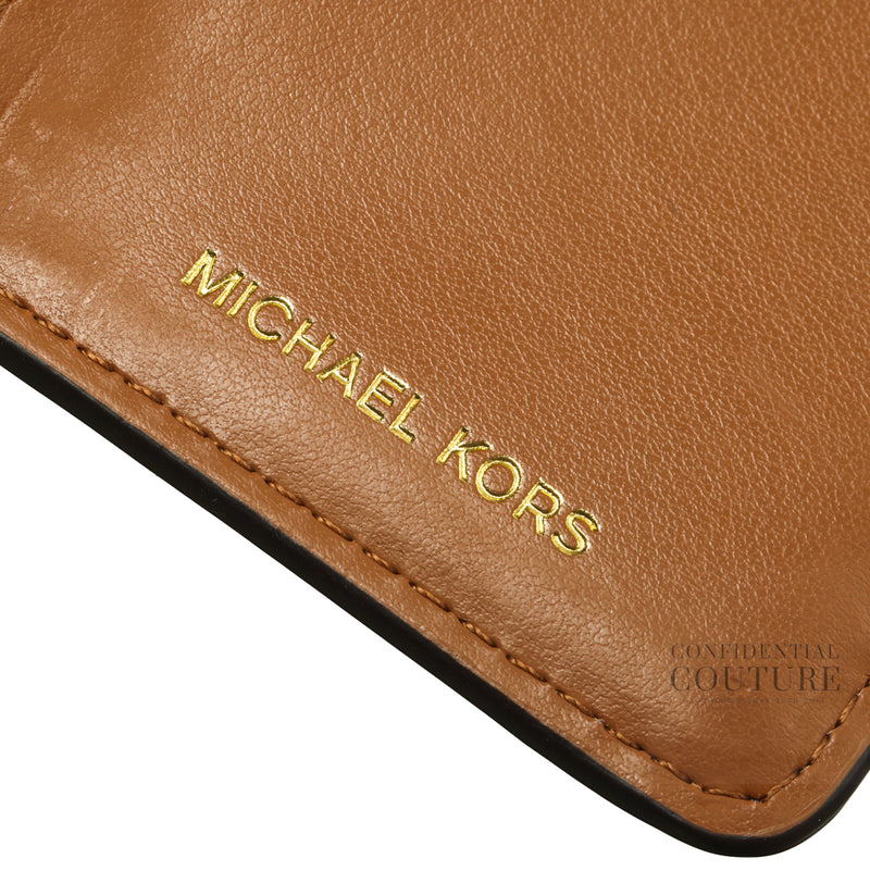 White/Tan Logo Print Small Sling Bag with Detachable Strap