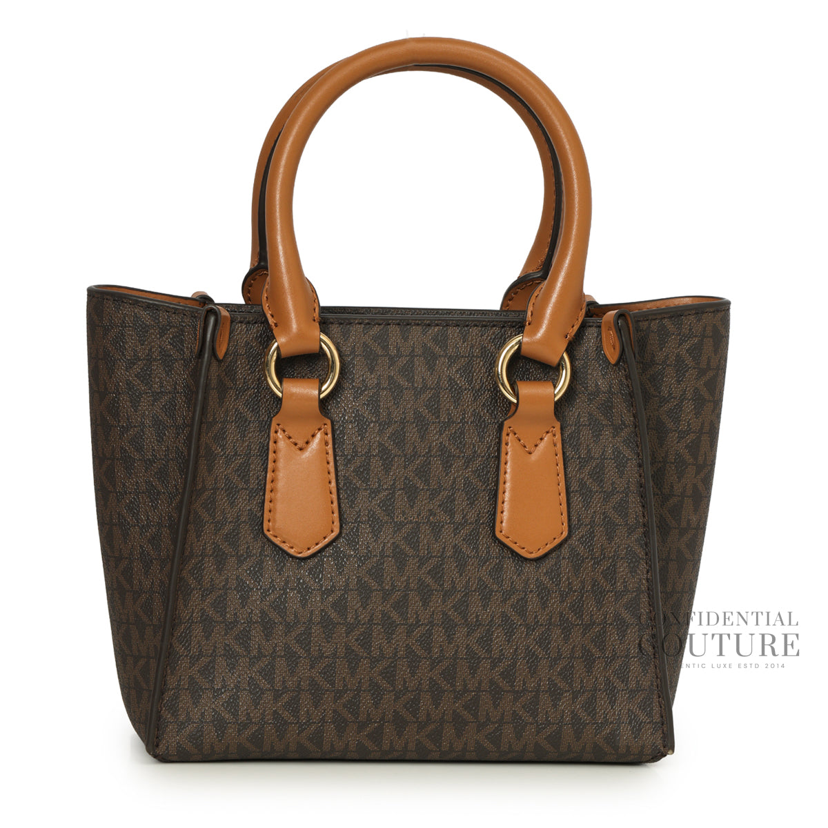 Brown Monogram Kris Small Satchel Bag