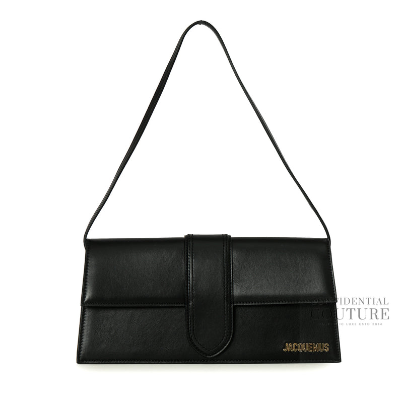 The Long Bambino Black Shoulder bag