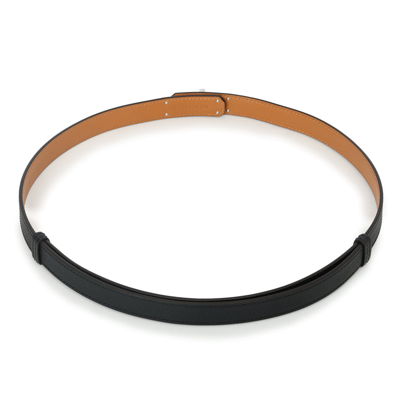 Women pre loved Hermes Noir Kelly 18 Belt