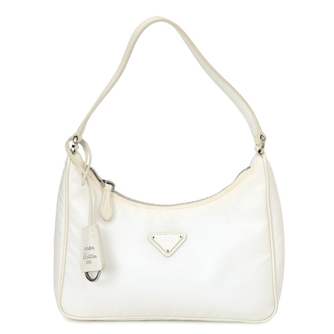 Re-Edition 2005 White Small Shoulder Bag